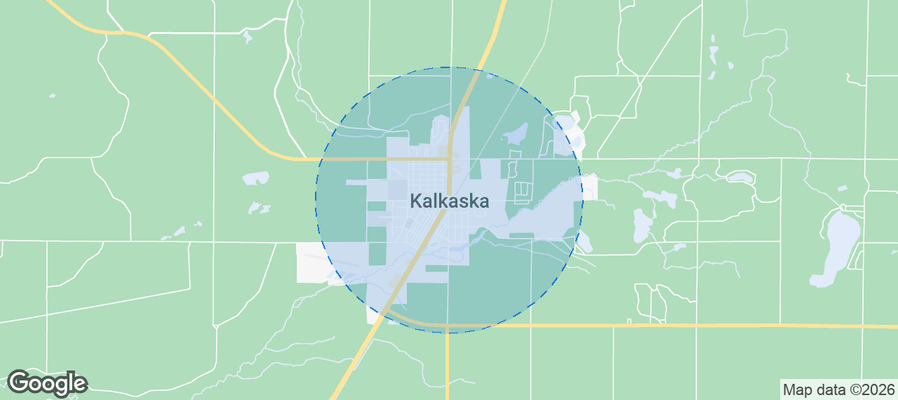 Kalkaska Airbnb map